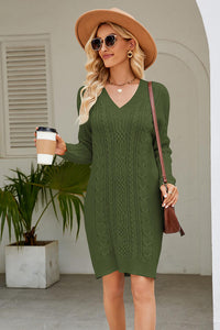 Cozy Couture Sweater Dress