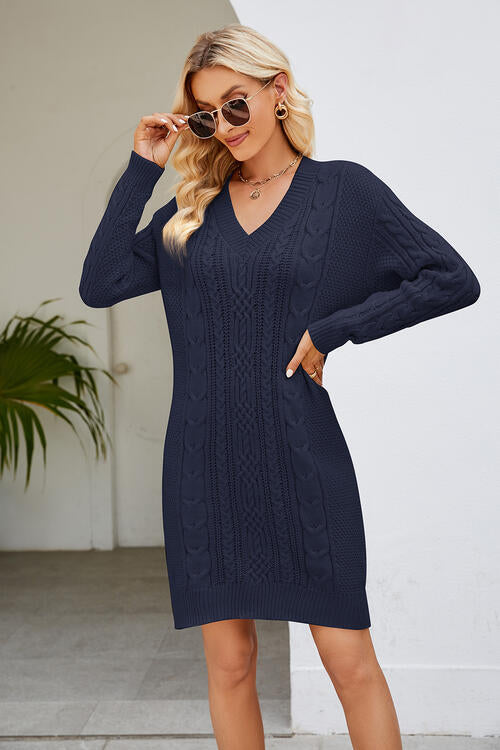 Cozy Couture Sweater Dress